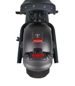 Elektroroller Chopper Blake 45km/h - hohe Reichweite mit 34AH oder 40AH Akku - Image 6